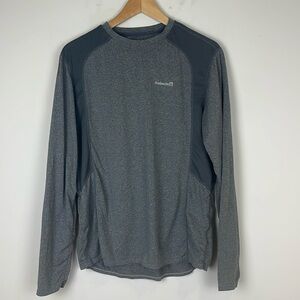 Avalanche long sleeve shirt grey size large
